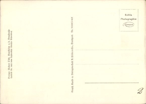 Postcard Bensheim on the Bergstraße Hesse, view of Auerbach, Melibocus Castle, city view Flugze