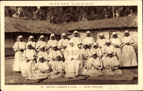 CPA Issavi Rwanda, Soeurs Blanches, Professes
