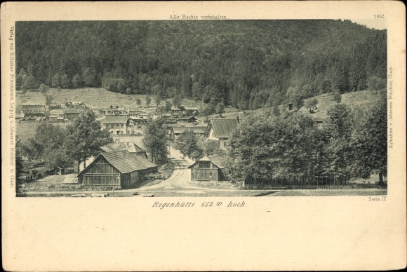 Ak Bayerisch Eisenstein in Niederbayern, Regenhütte
