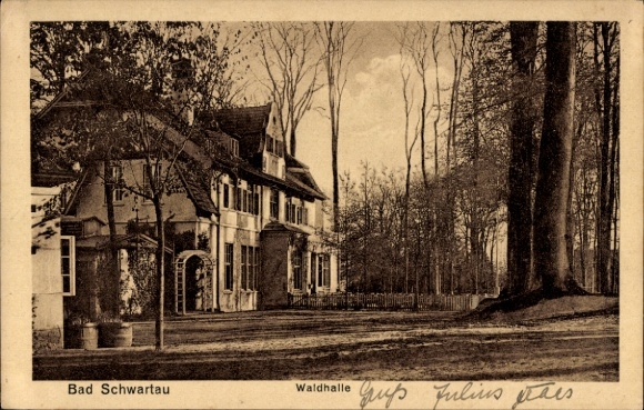 Ak Bad Schwartau in Holstein, Waldhalle