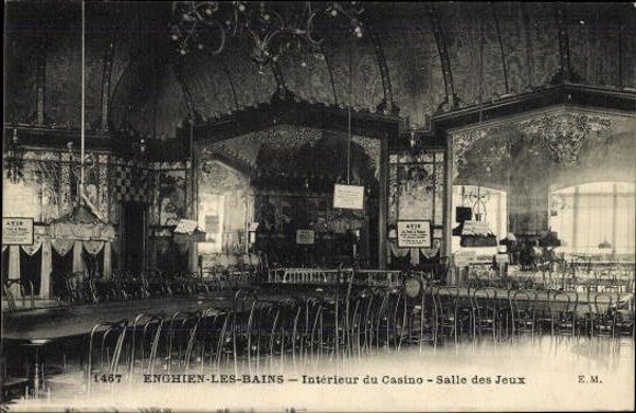 Set von 82 AK von Enghien-les-Bains, verschiedene Ansichten