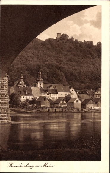 PC Freudenberg am Main Baden, town view