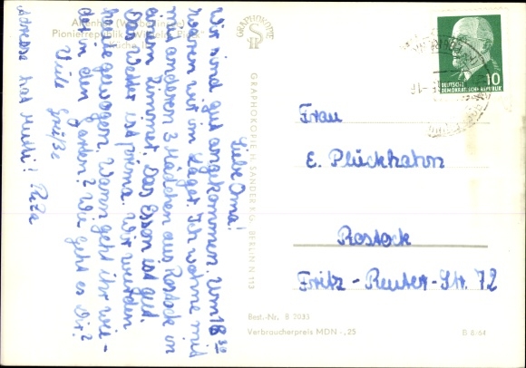 Postcard Altenhof Schorfheide am Werbellinsee, Pioneer Republic Wilhelm Pieck, Kitchen II