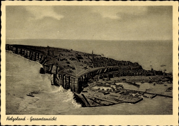 Postcard Gosen Neu Zittau in the Oder Spree district, general view of coast, buildings, sea