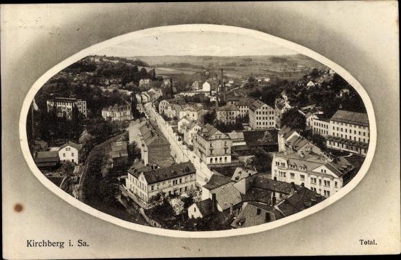 Passepartout PC Kirchberg in Saxony, panorama