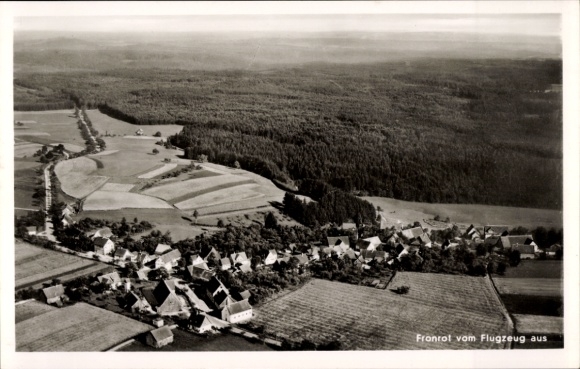 Ak Frontot, luchtfoto