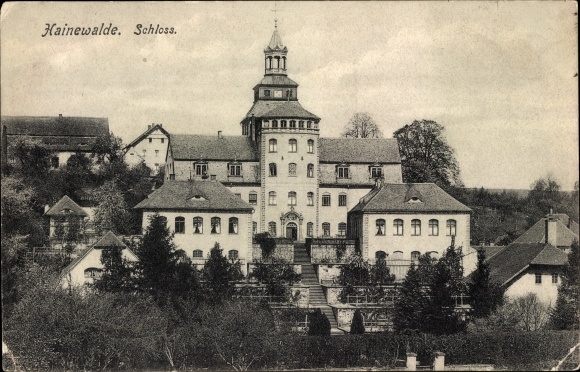 Ak Hainewalde Oberlausitz, Schloss