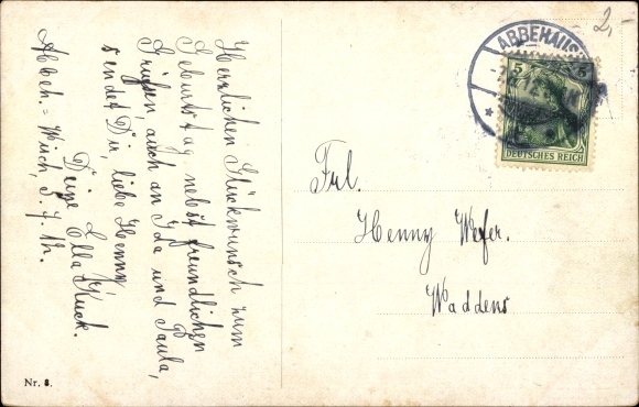 Artist Postcard Müller, M., Oberstdorf in the Oberallgäu, Party at the Spielmannsau, goat