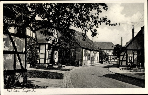Ak Bad Essen in Nedersaksen, Bergstrasse