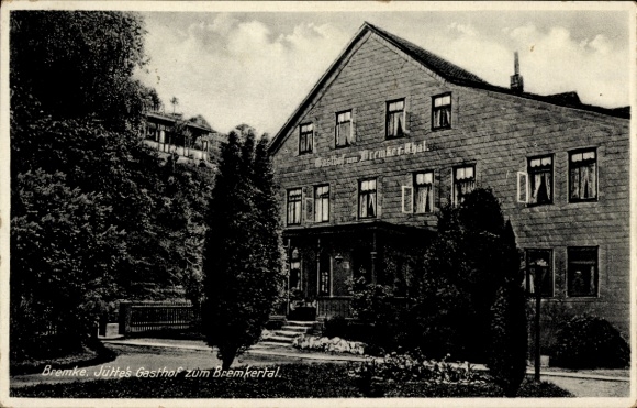 Dzielnica KP Bremke Gleichen w Getyndze, Gasthaus Mutter Jütte w Bremkertal