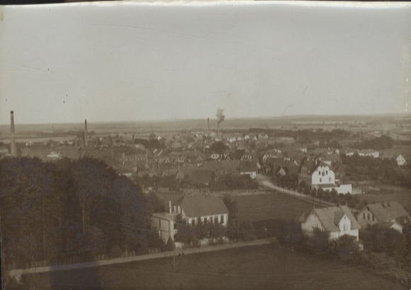 Original photo of Soltau near Hanover, general view, around 1900