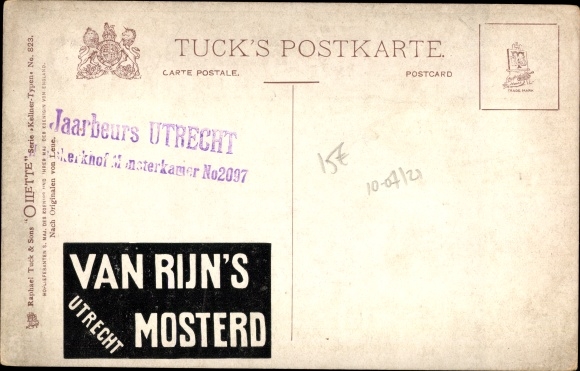 Artist Postcard Leu, Hans, waiter types