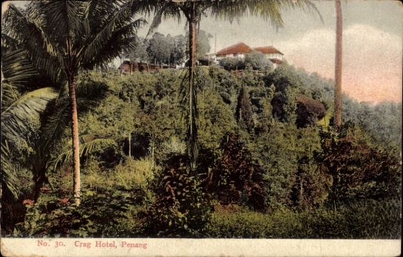 Postcard Penang Malaysia, Crag Hotel