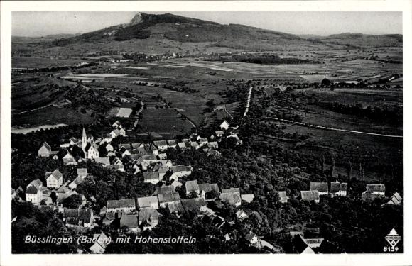 Ak Büßlingen Tengen in Baden, Fliegeraufnahme