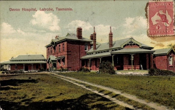 Ak Latrobe Tasmania Australien, Devon Hospital
