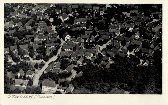 Postcard Ottersdorf Büchenbach in Middle Franconia, aerial photograph