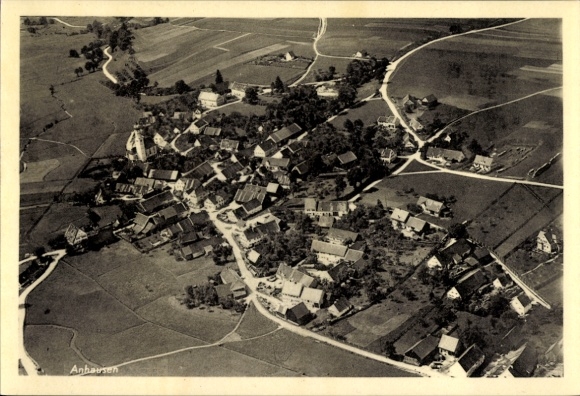 KP Anhausen w Westerwald, zdjęcie lotnicze