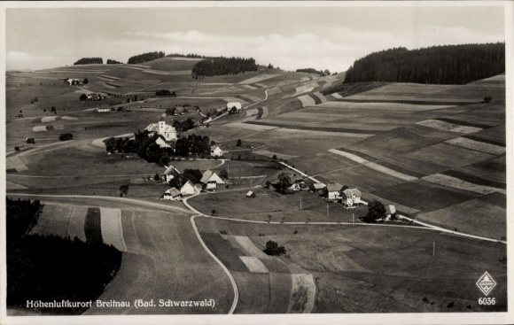 Ansichtkaart Breitnau in het Zwarte Woud, luchtfoto