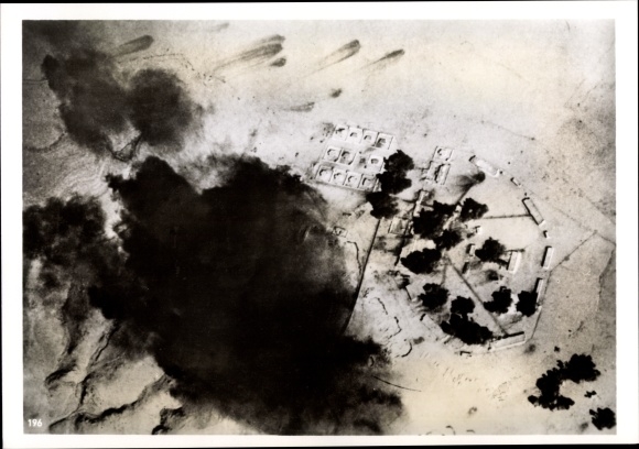 Foto Sudan, Angriff der Italiener auf englische Wüstenfestung, Aug. 1940, II. WK