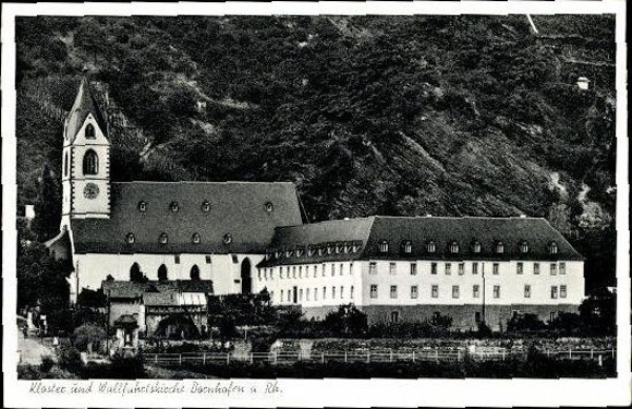 10 old PCs Bornhofen am Rhein, various views