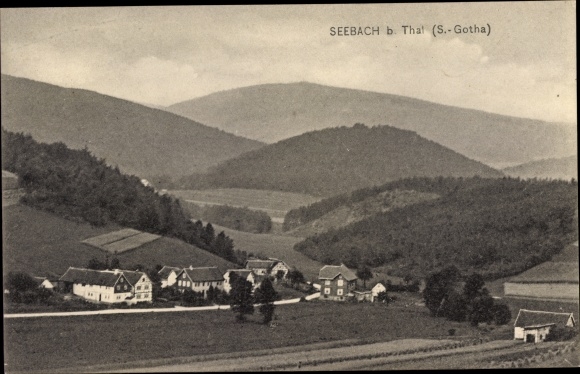 PC Seebach in the Wartburg district, panorama