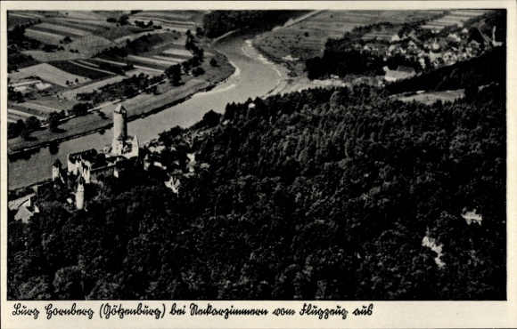 KP Hornberg Kirchberg an der Jagst, zdjęcie lotnicze