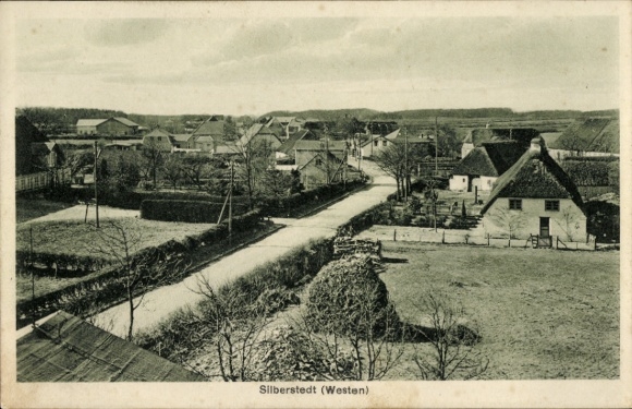 Ak Silberstedt in Schleswig Holstein, Ortsansicht
