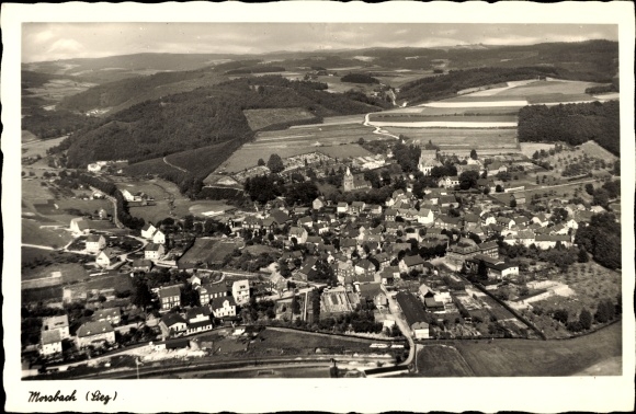 Ansichtkaart Morsbach in de Oberbergischer Kreis, totaaloverzicht
