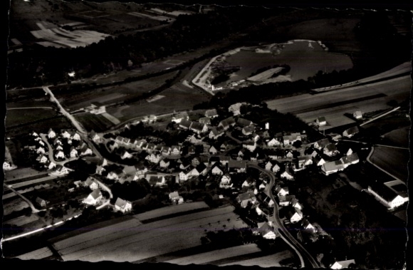 Ak Altenburg Reutlingen am Neckar, Fliegeraufnahme