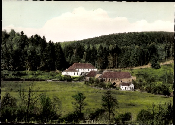 Postcard Lichtenau Rothenbuch in Spessart, Gasthaus Hochspessart