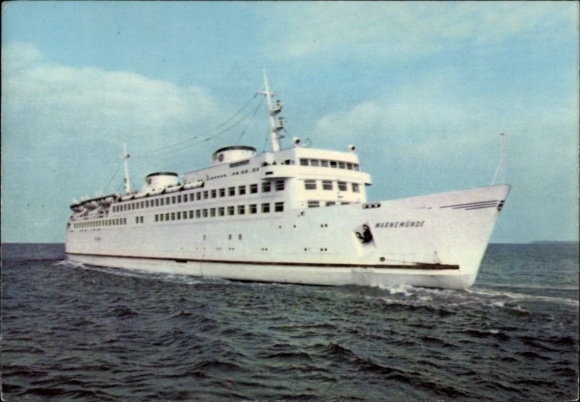 Postcard ferry Warnemünde