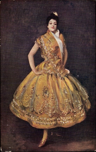 Künstler Ak Sargent, Carmencita