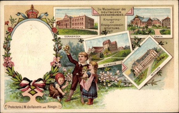 Sierocińce lito Niemieckiej Ligi Wojowników, Osnabrück, Canth, Wittlich, Römhild, Empress