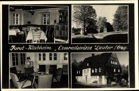 PC Conradswiese Lauter Erzgebirge, forest club home, state forestry enterprise Schwarzenberg