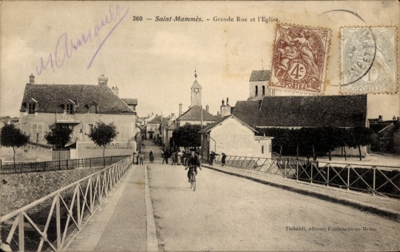 KP Saint Mammès Seine et Marne, Grande Rue, kościół