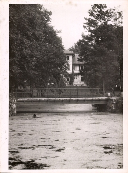 foto Hamburg Wandsbek Farmsen Bern, villa, brug