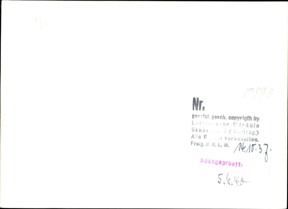 Postcard aerial photograph