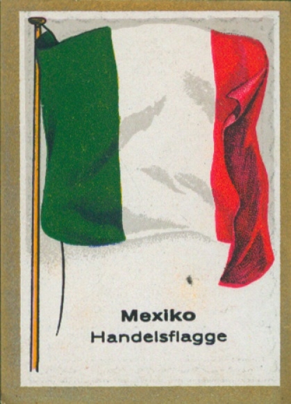 Collector's picture Bulgaria flag picture No. 301, Mexico, trade flag