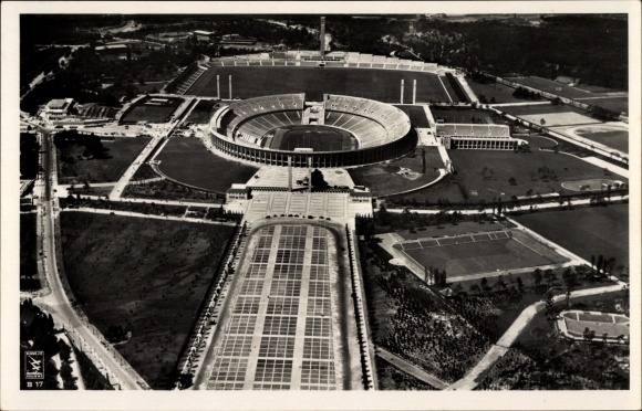 PC Berlin Charlottenburg Westend, Reichssportfeld, aerial photo