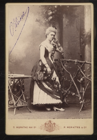 Cabinet Photo Princess Maria of Greece
