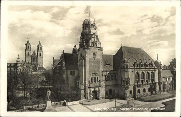 50 Ak Magdeburg Elbe, diverse Ansichten, kleinformatig
