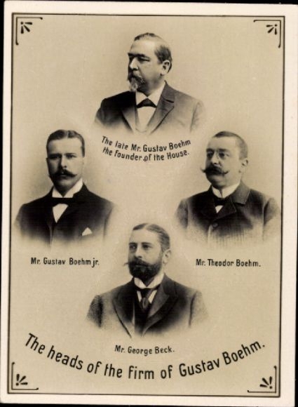 Photo Offenbach, Gustav Boehm Company, Theodor Boehm, Gustav Beck, Portraits
