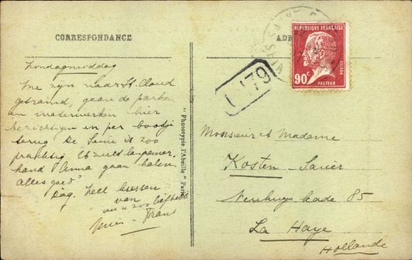 Postcard Saint Cloud Hauts de Seine, Parc, Grandes Eaux, Bassin du Fer-a Cheval, Bassin St. Jean