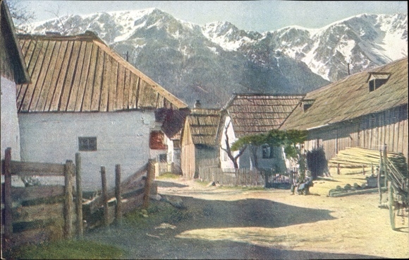 PC Schneebergdörfl Lower Austria, village section