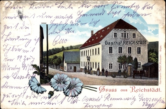 PC Reichstädt Dippoldiswalde in the Ore Mountains, lot at the inn