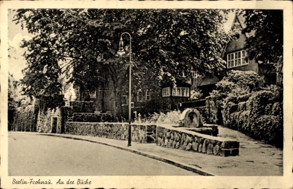 Ak Berlin Reinickendorf Frohnau, An der Buche