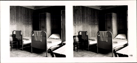 Stereo Raumbild Foto NS-Musterbetriebe 1937-38 Nr. 482 III/172 Bauunternehmung Stahlschmidt Meppen