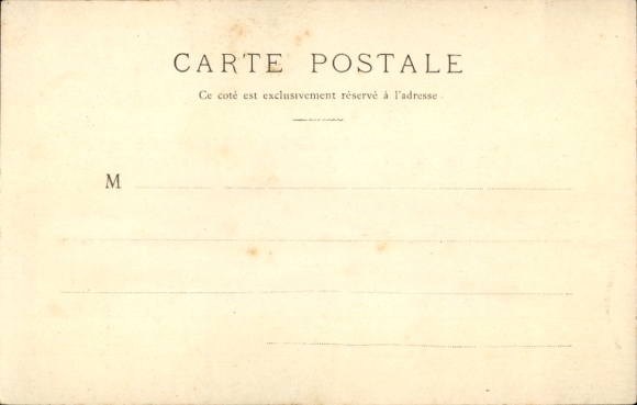 Postcard Broglie Eure, Church