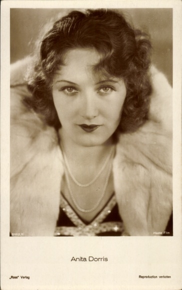 Ak Schauspielerin Anita Dorris, Portrait, Ross Verlag 5112/1