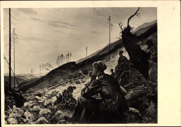 Künstler Ak Otto Engelhardt, Arbeitspause, Ehret die Arbeit, RAD Kunstschau Prag 1944